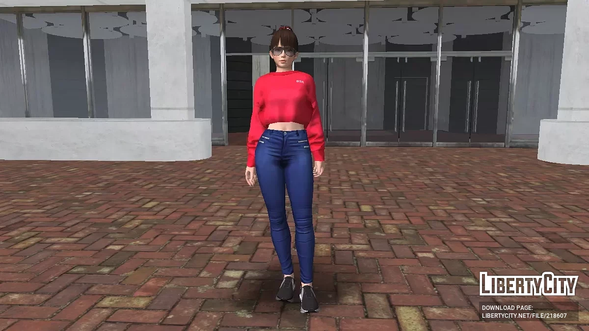 日常服装的雷芳 / GTA San Andreas