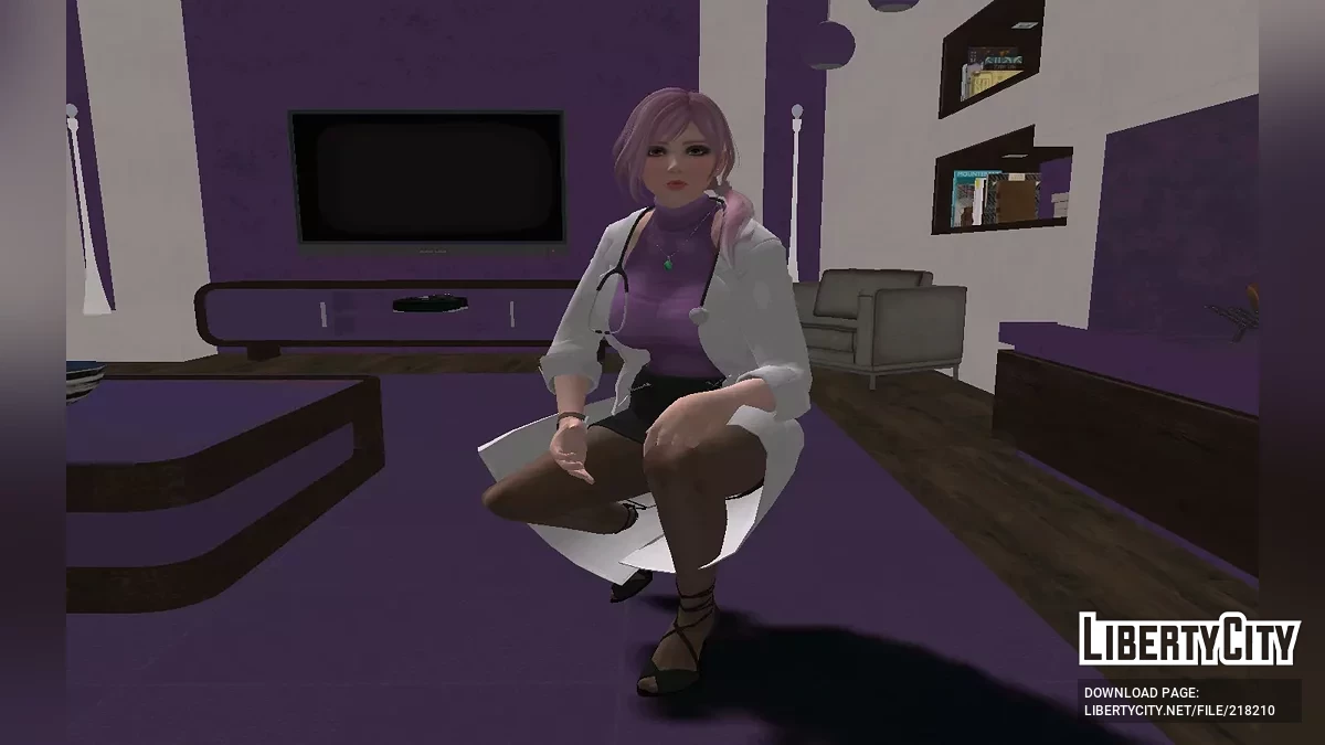 DOAXVV Elise - ممرضة فينوس للعافية / جي تي إيه سان أندرياس