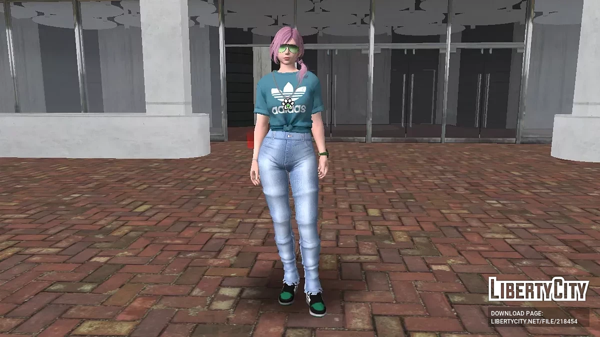 Аліса в костюмі Adidas / GTA San Andreas