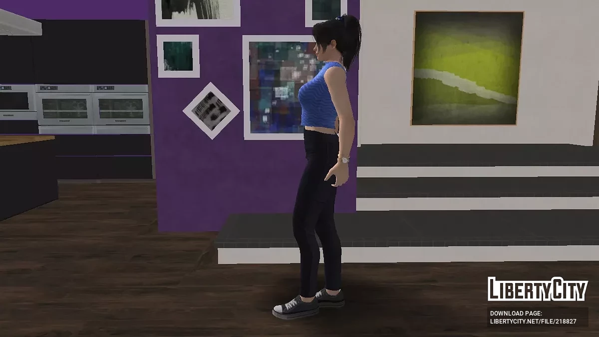 DOAXVV Momiji Clothing Set / GTA San Andreas