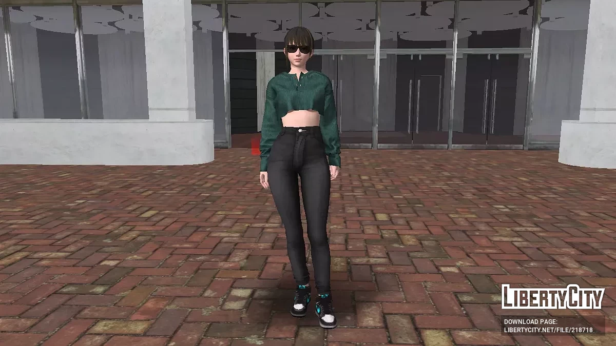 DOAXVV Nanami High Waist Comfortable Jeans / GTA San Andreas