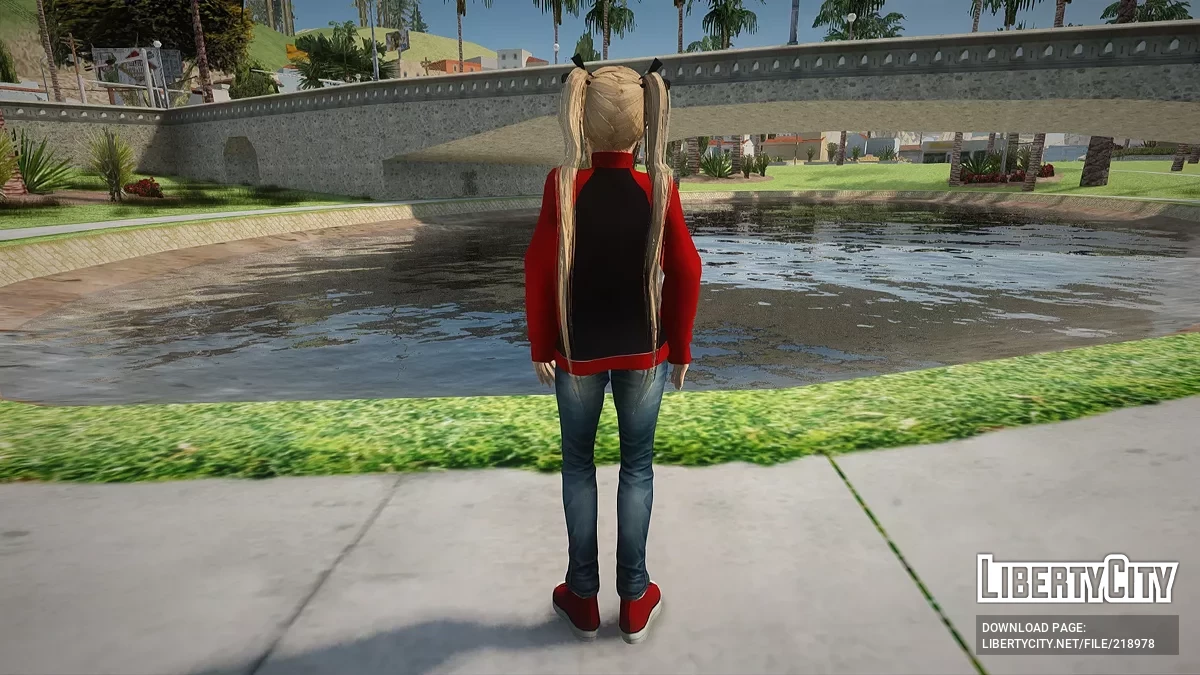 Marie Rose aus dem Spiel Dead or Alive 5 Last Round / GTA San Andreas