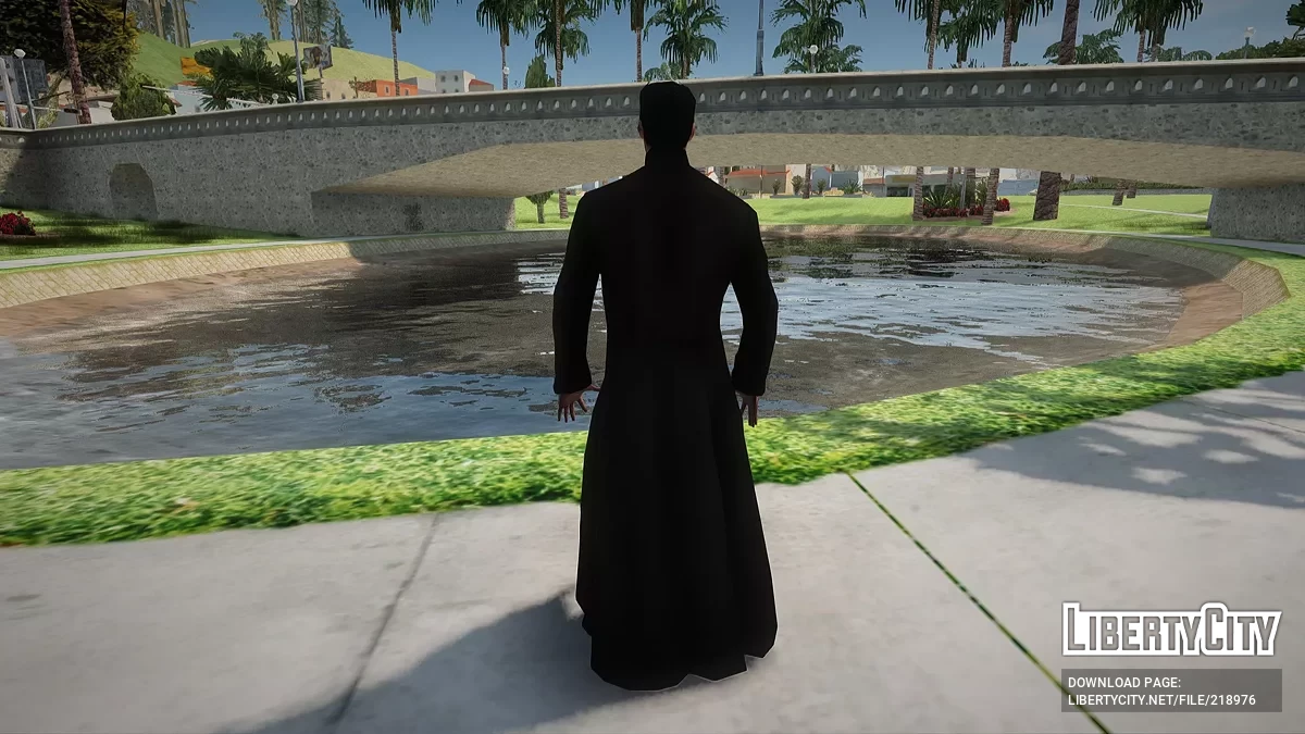 Neo aus Matrix Reloaded / GTA San Andreas