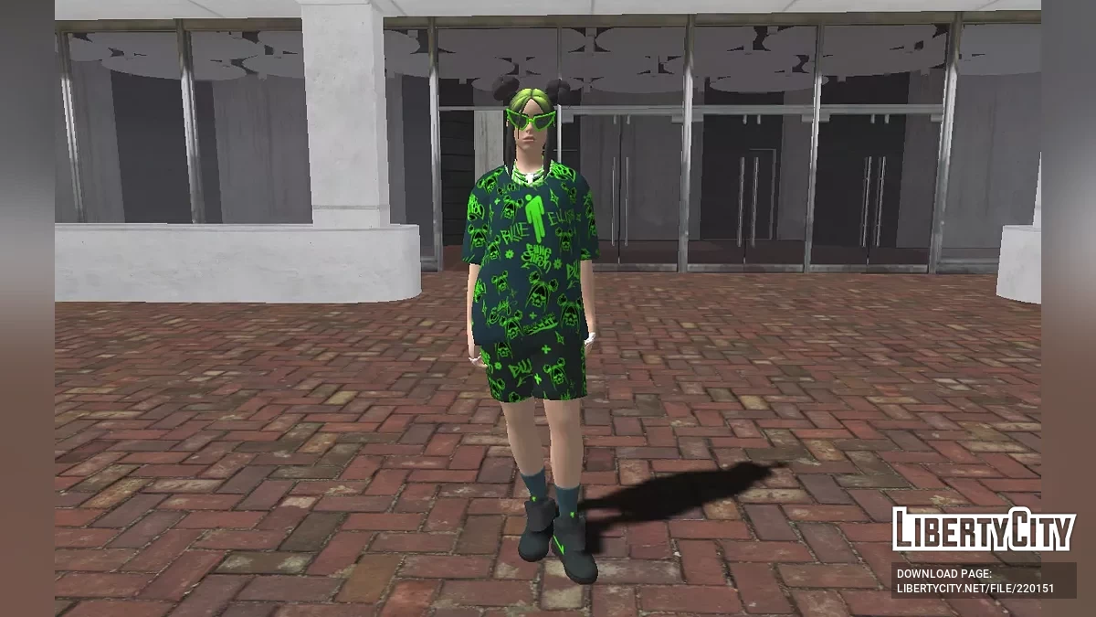 Billie Eilish from Fortnite / جي تي إيه سان أندرياس