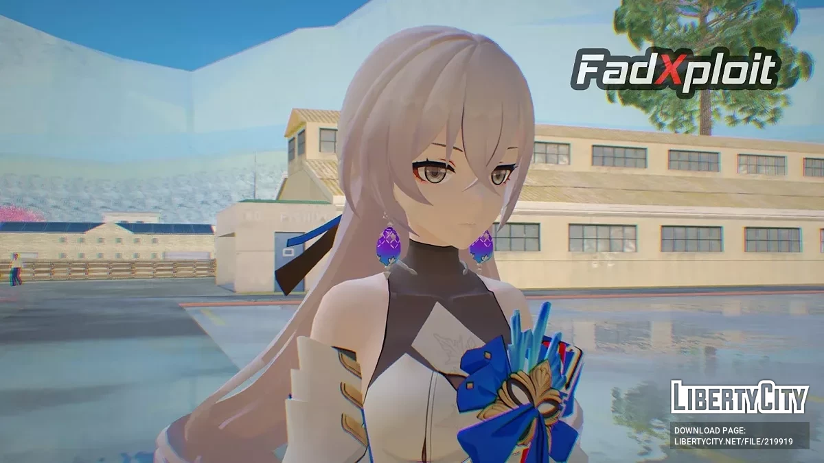Bronya Rand from Honkai: Star Rail / GTA San Andreas