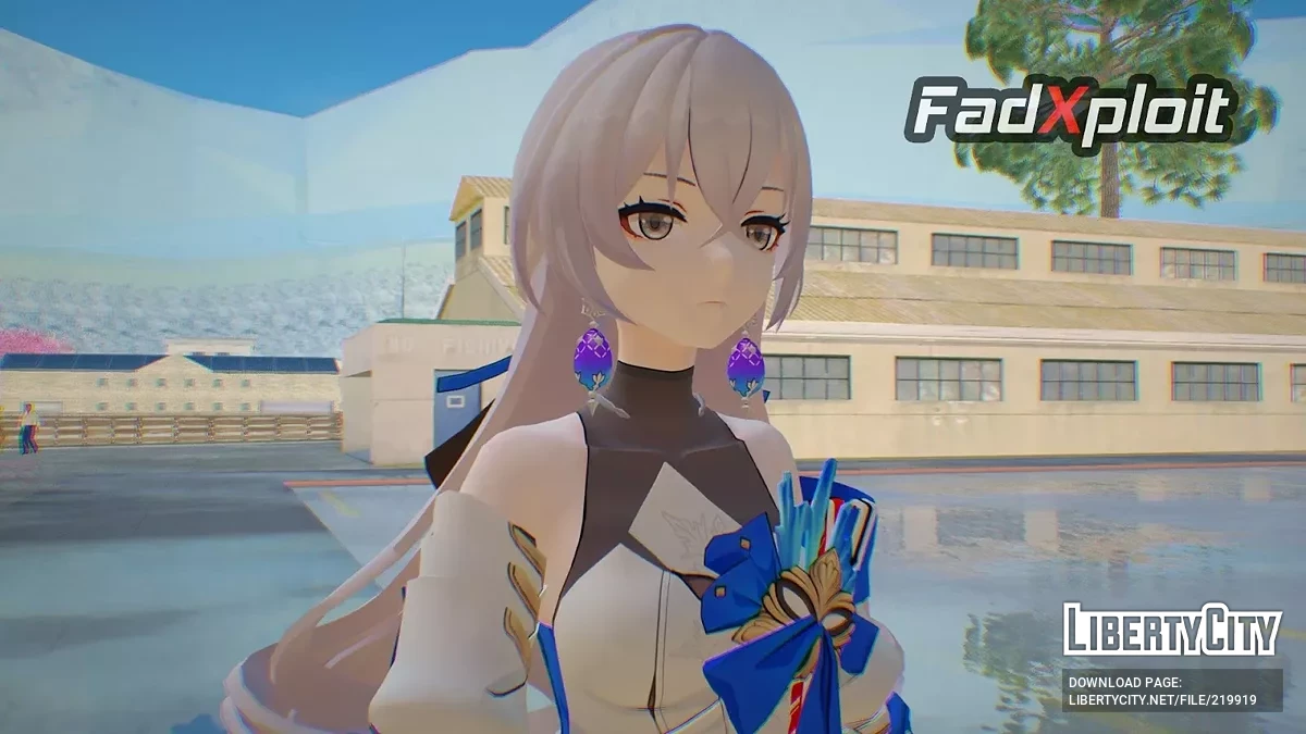 Bronya Rand from Honkai: Star Rail / GTA San Andreas