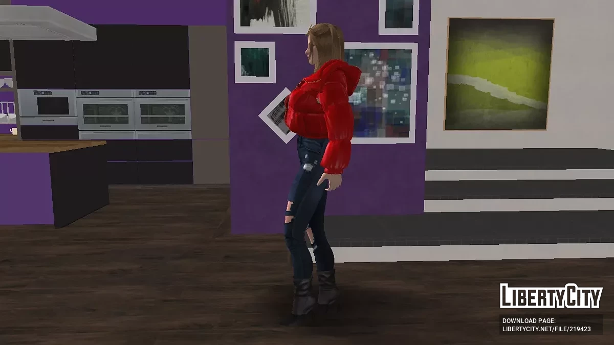 Kurtka Tina Armstrong Slim Fit / GTA San Andreas