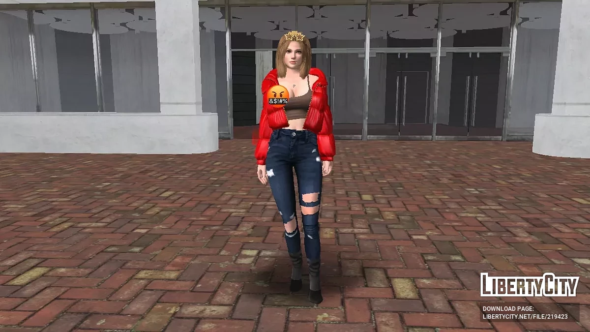 Kurtka Tina Armstrong Slim Fit / GTA San Andreas