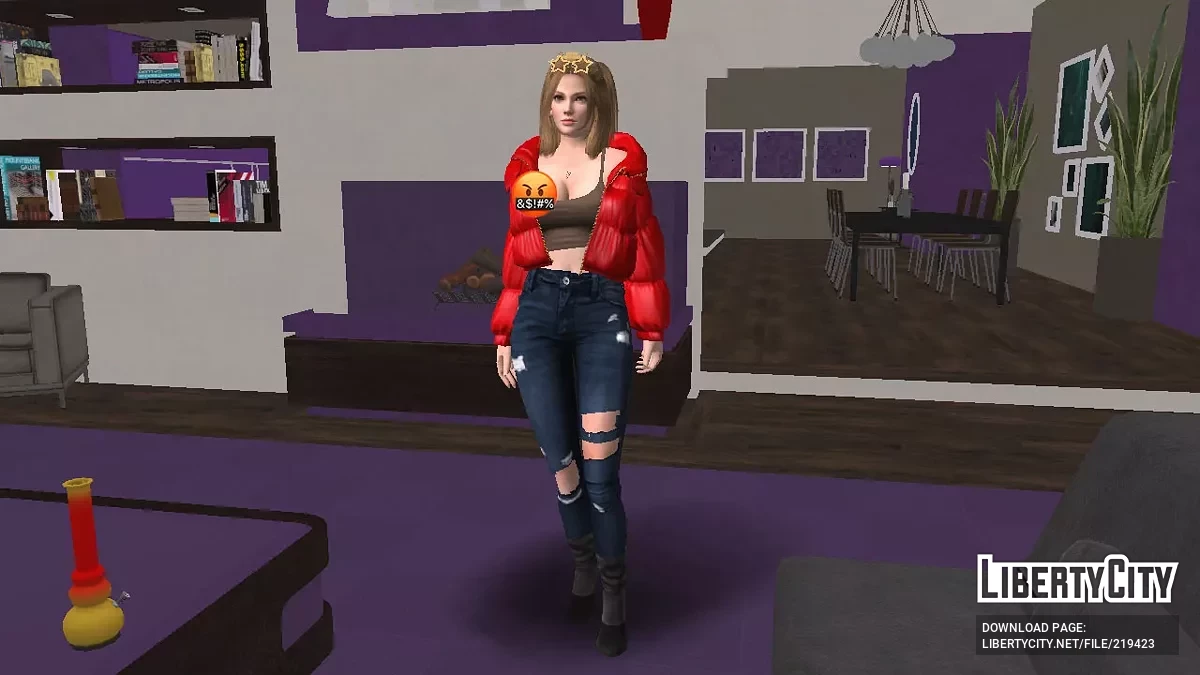 Kurtka Tina Armstrong Slim Fit / GTA San Andreas