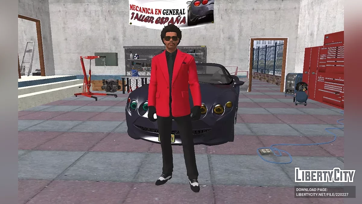 The Weeknd kılıfının Fortnite versiyonu / GTA San Andreas