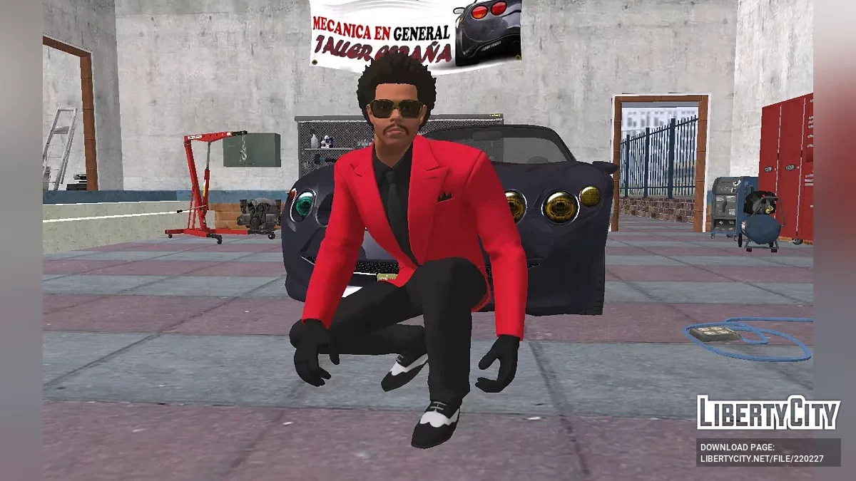 The Weeknd kılıfının Fortnite versiyonu / GTA San Andreas