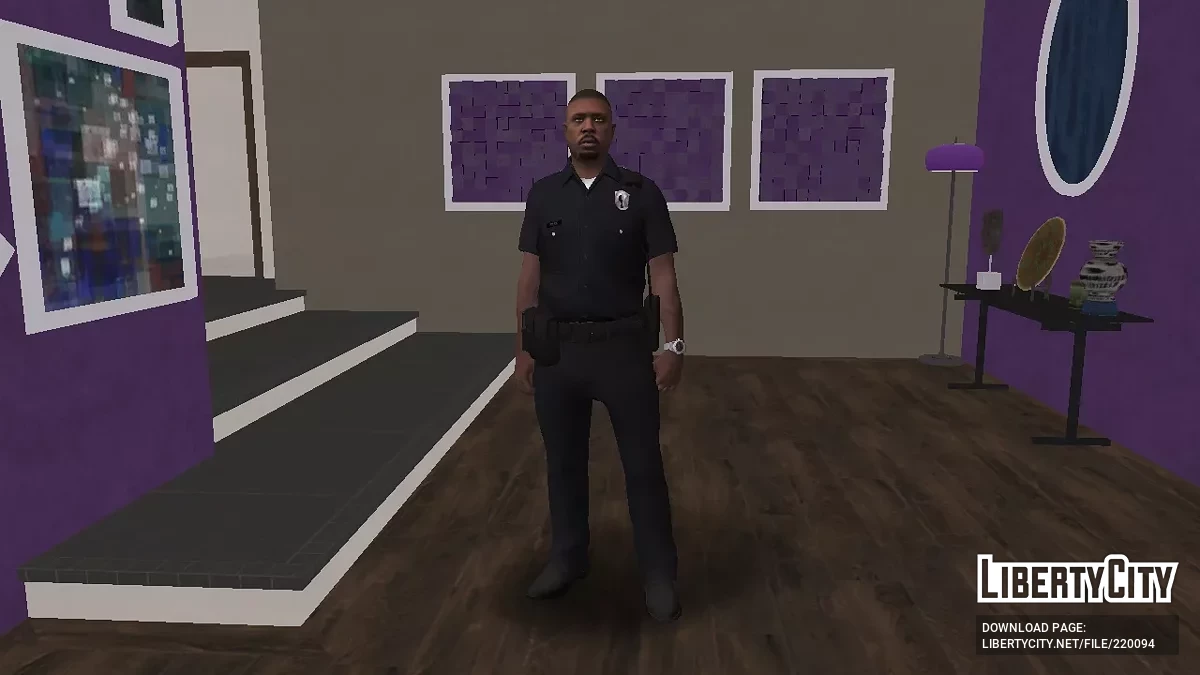 GTA Online Male Police Officer Random Skin / GTA San Andreas