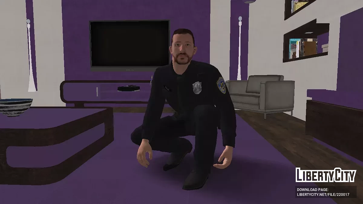 GTA Online - Petugas Polisi Negara Bagian SASP Trooper 1 / GTA San Andreas