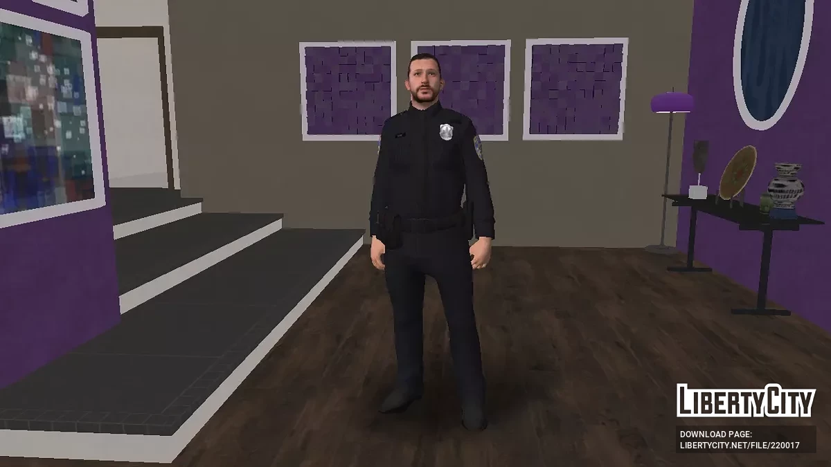GTA Online - Petugas Polisi Negara Bagian SASP Trooper 1 / GTA San Andreas
