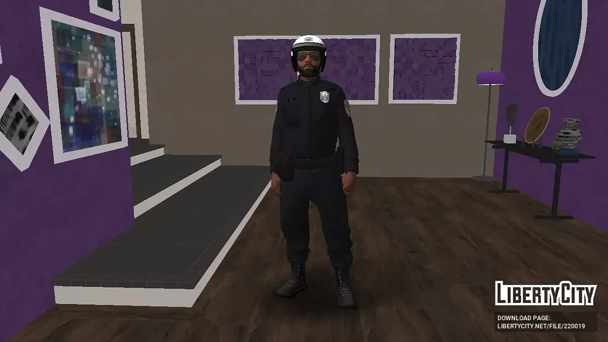 GTA Online - Petugas Polisi Negara Bagian SASP Trooper 2 / GTA San Andreas
