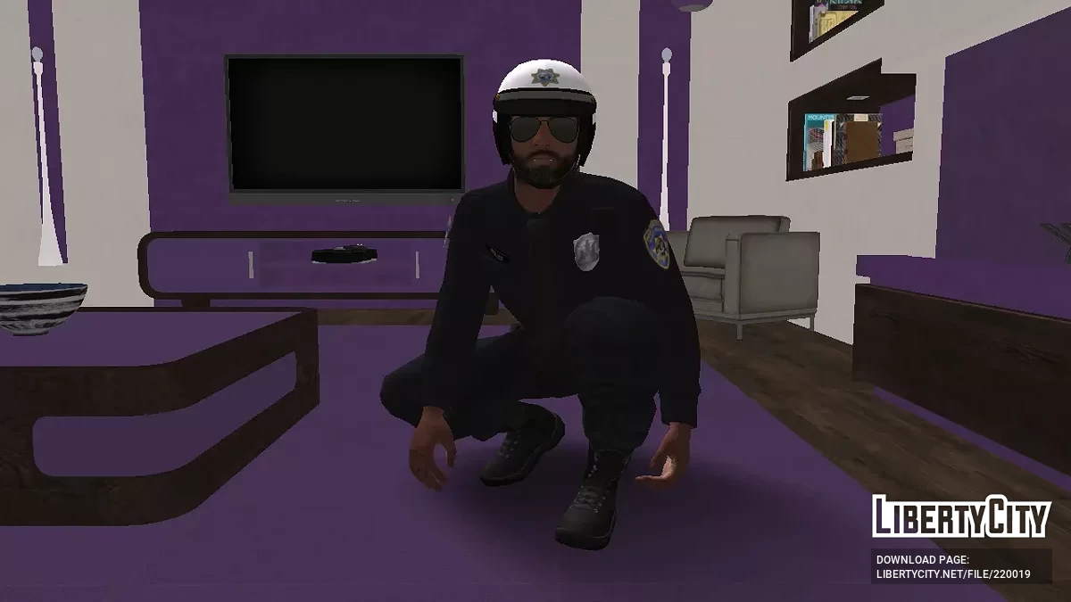 GTA Online - Petugas Polisi Negara Bagian SASP Trooper 2 / GTA San Andreas