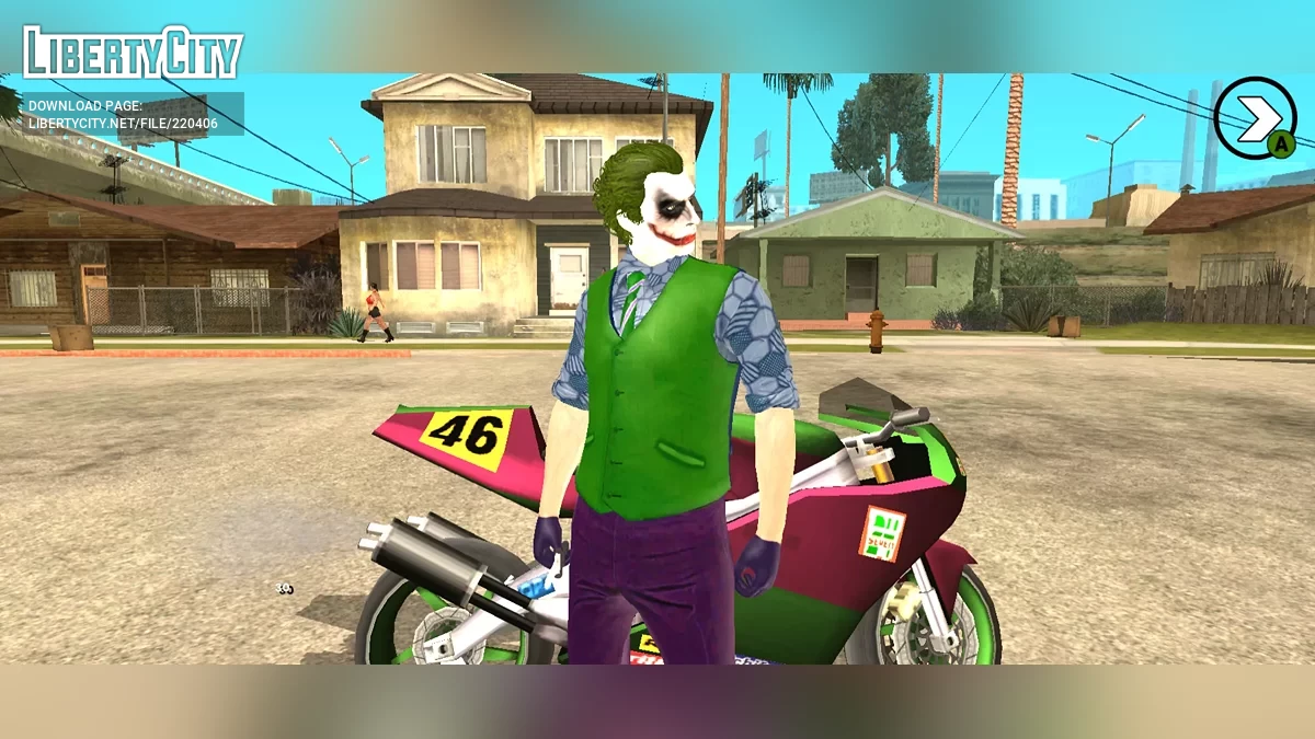 Heath Ledger Joker Rolünde / GTA San Andreas