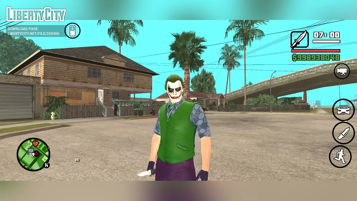 Heath Ledger Joker Rolünde / GTA San Andreas