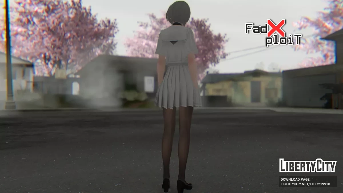 Hina - Dedicated Pupil from NieR Reincarnation / GTA San Andreas