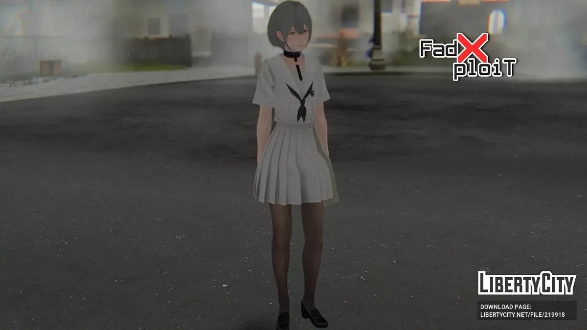 Hina - Dedicated Pupil from NieR Reincarnation / GTA San Andreas