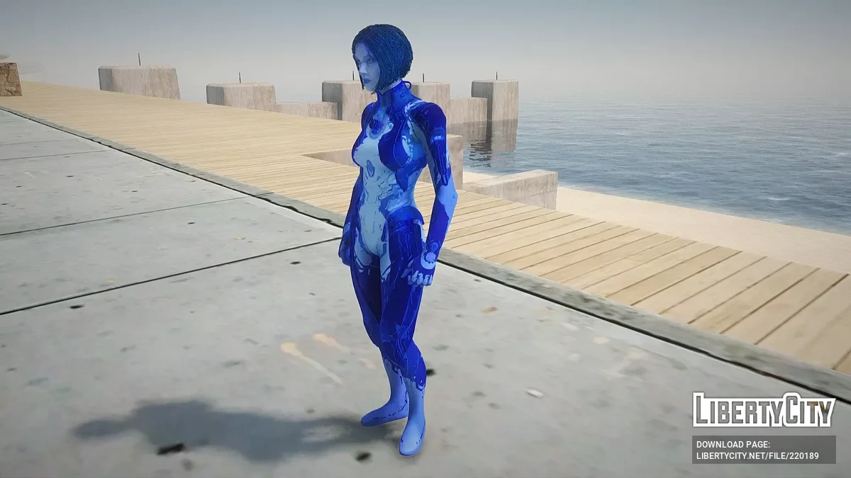 Кортана з Halo 5 / GTA San Andreas
