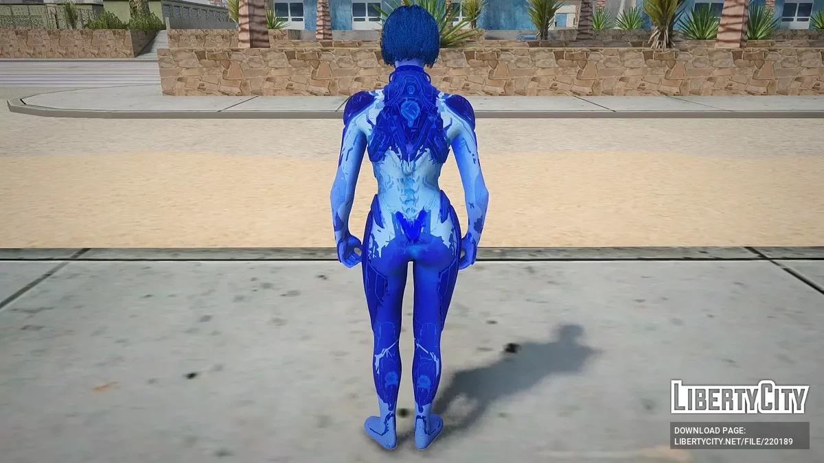 Кортана з Halo 5 / GTA San Andreas