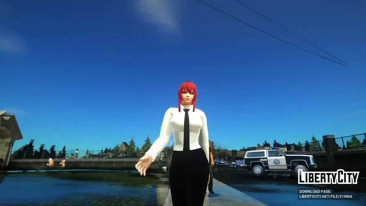 Makima from Chainsaw Man / GTA San Andreas