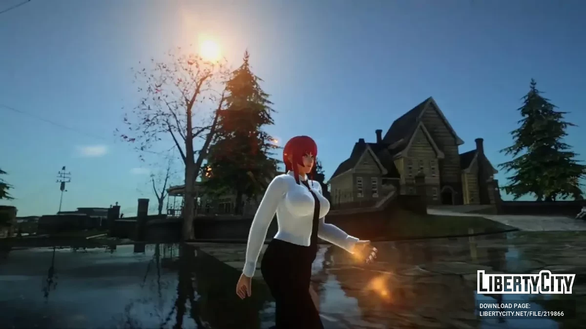 Makima from Chainsaw Man / GTA San Andreas