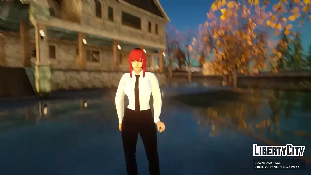 Makima from Chainsaw Man / GTA San Andreas