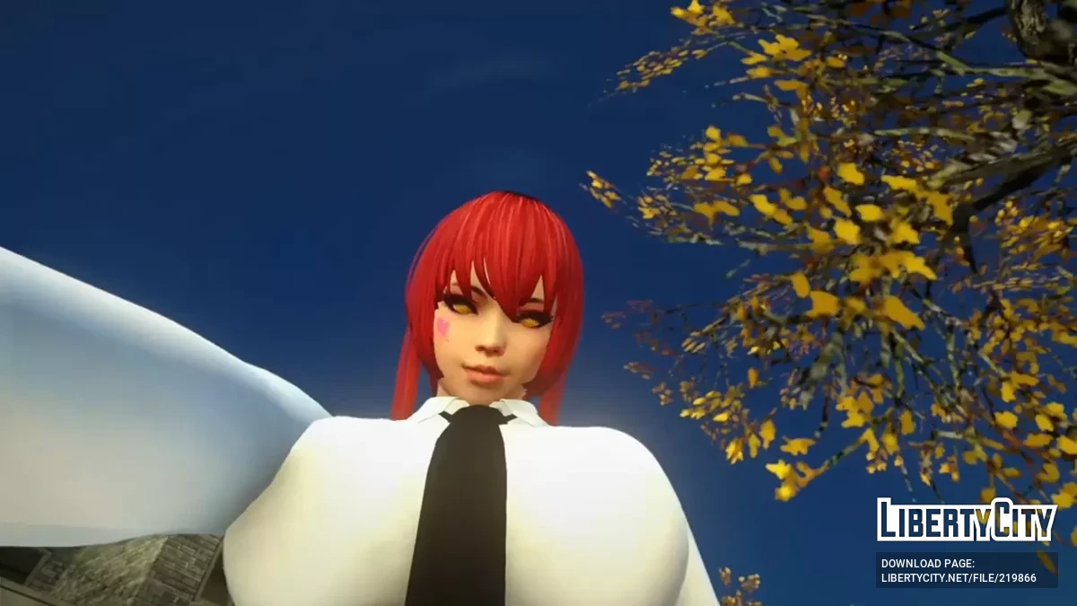 Makima from Chainsaw Man / GTA San Andreas