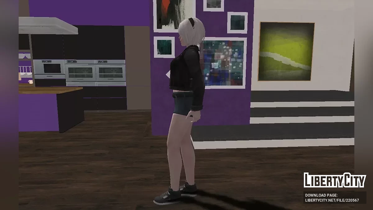 Chaqueta vaquera negra / GTA San Andreas
