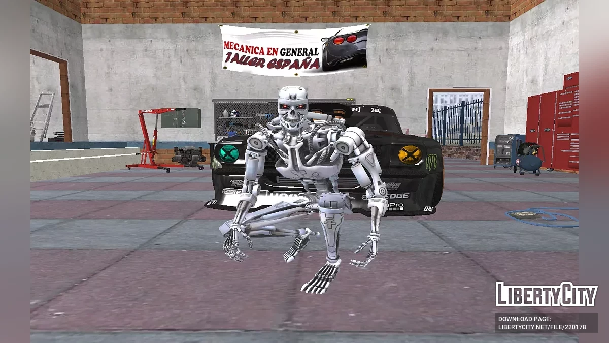 Terminator T-800 من Fortnite / جي تي إيه سان أندرياس