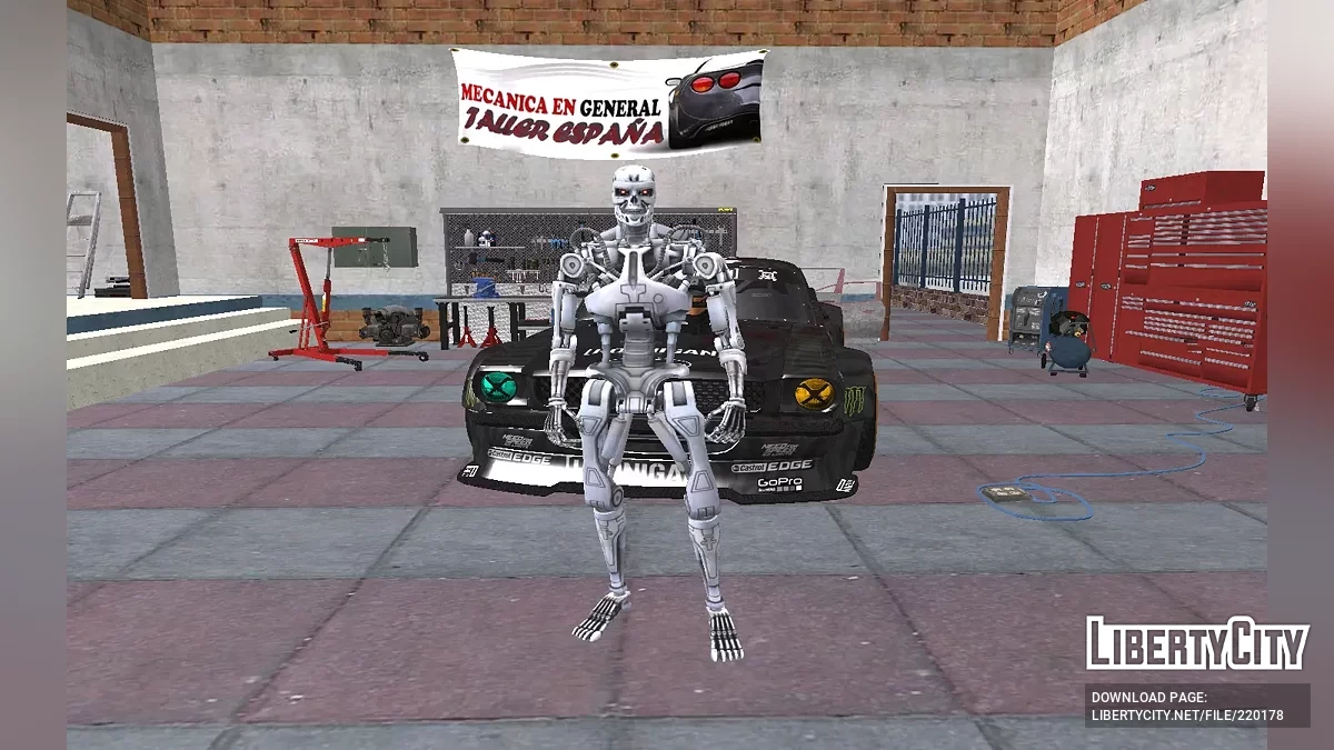 Terminator T-800 من Fortnite / جي تي إيه سان أندرياس