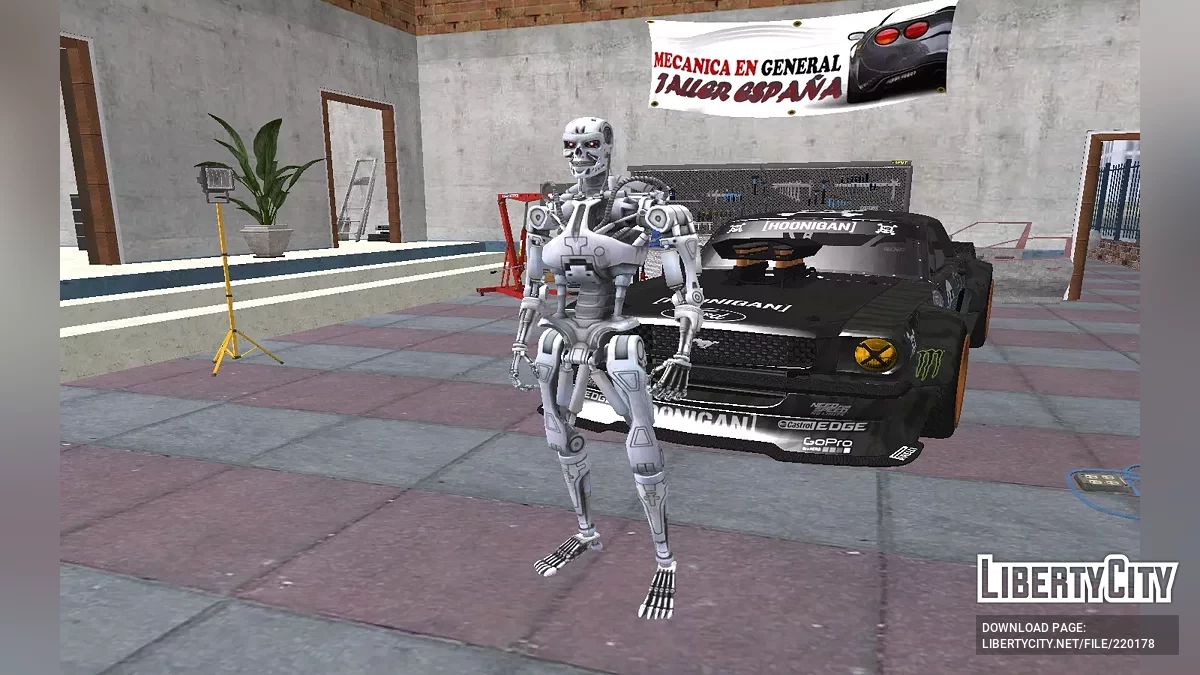 Terminator T-800 من Fortnite / جي تي إيه سان أندرياس