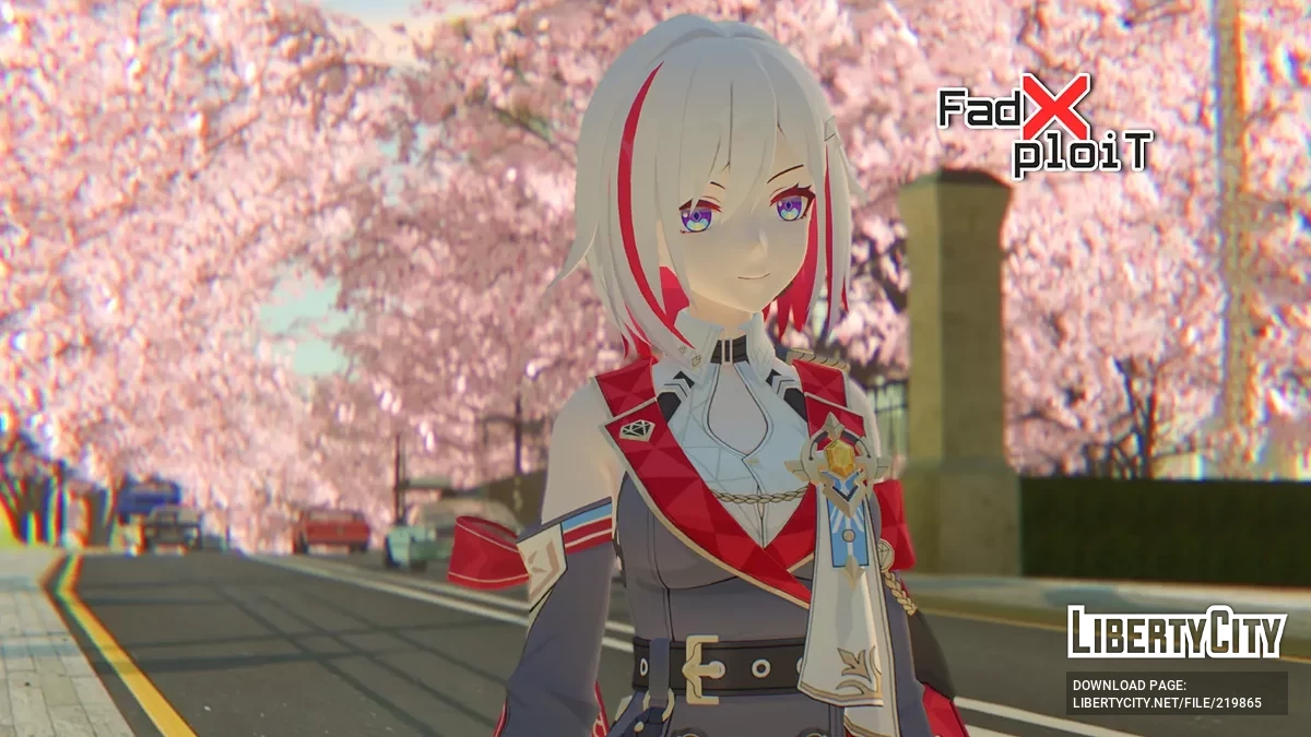 Topaz from Honkai: Star Rail / GTA San Andreas