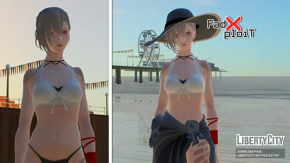 Akeha - Sommer-Assassine aus NieR Reincarnation / GTA San Andreas