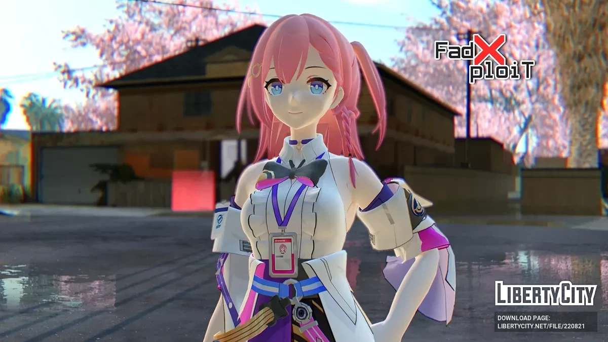 Asta from Honkai: Star Rail / GTA San Andreas