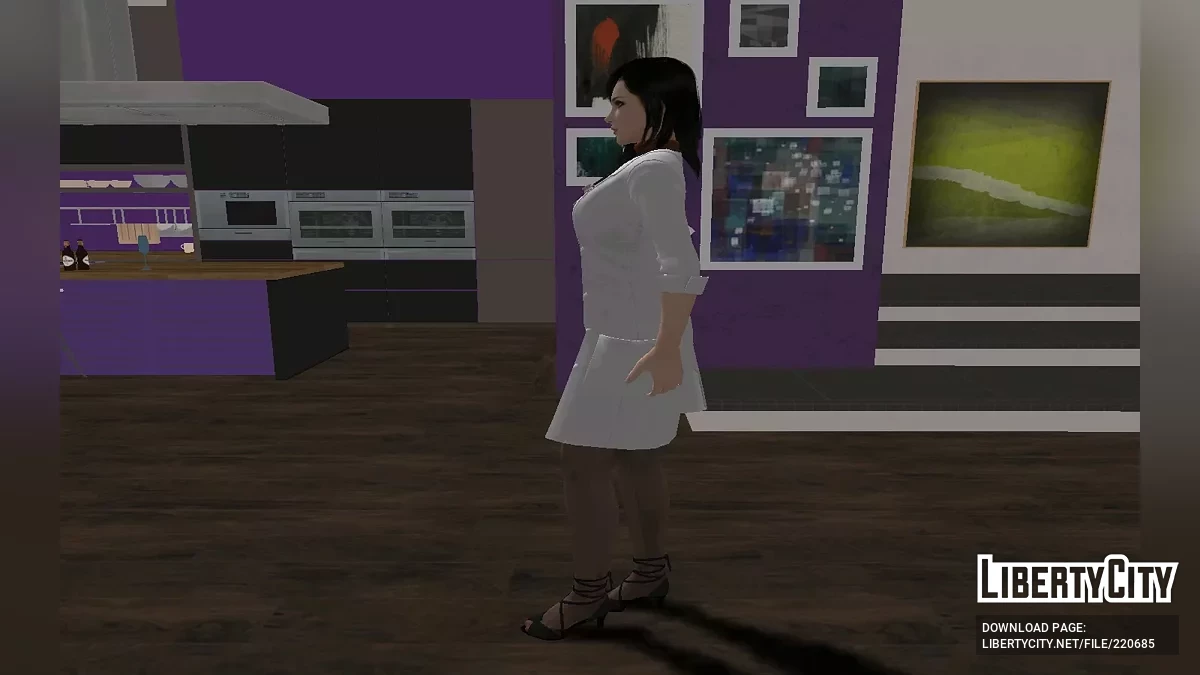 FFVII Tifa Lockhart - Venüs Refah Hemşiresi / GTA San Andreas