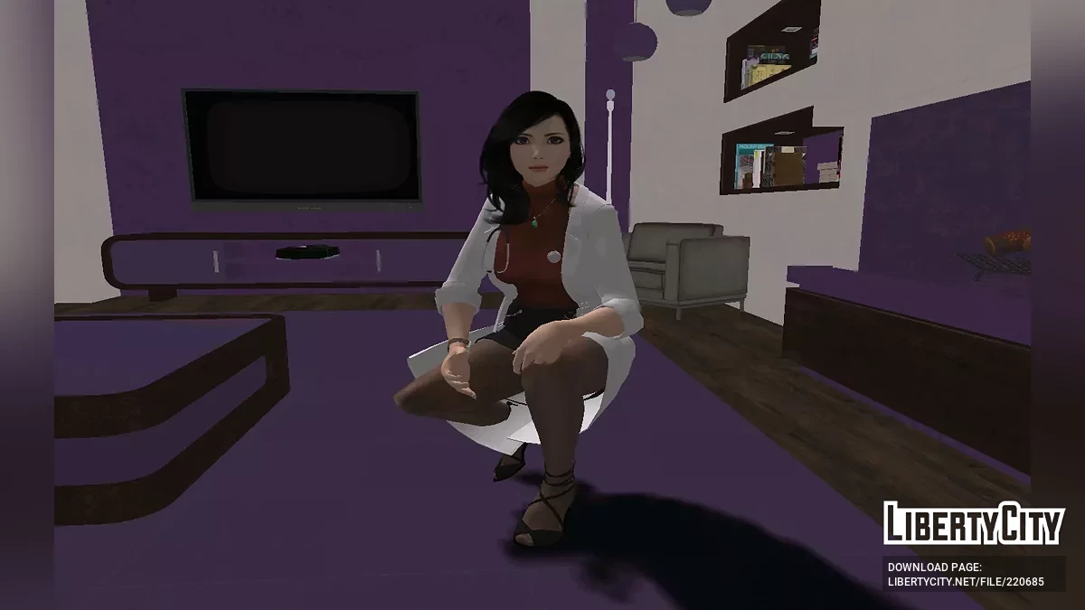 FFVII Tifa Lockhart - Venüs Refah Hemşiresi / GTA San Andreas