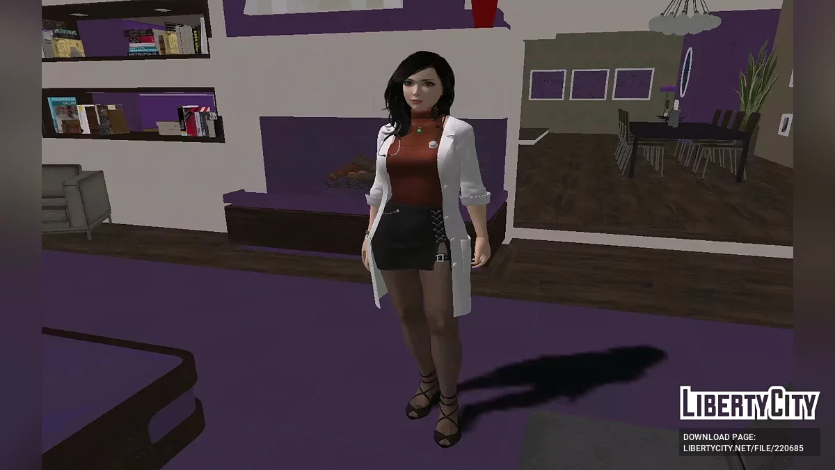 FFVII Tifa Lockhart - Venüs Refah Hemşiresi / GTA San Andreas