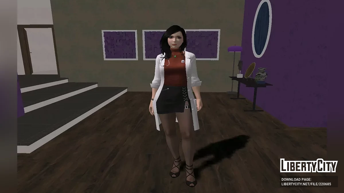 FFVII Tifa Lockhart - Venüs Refah Hemşiresi / GTA San Andreas