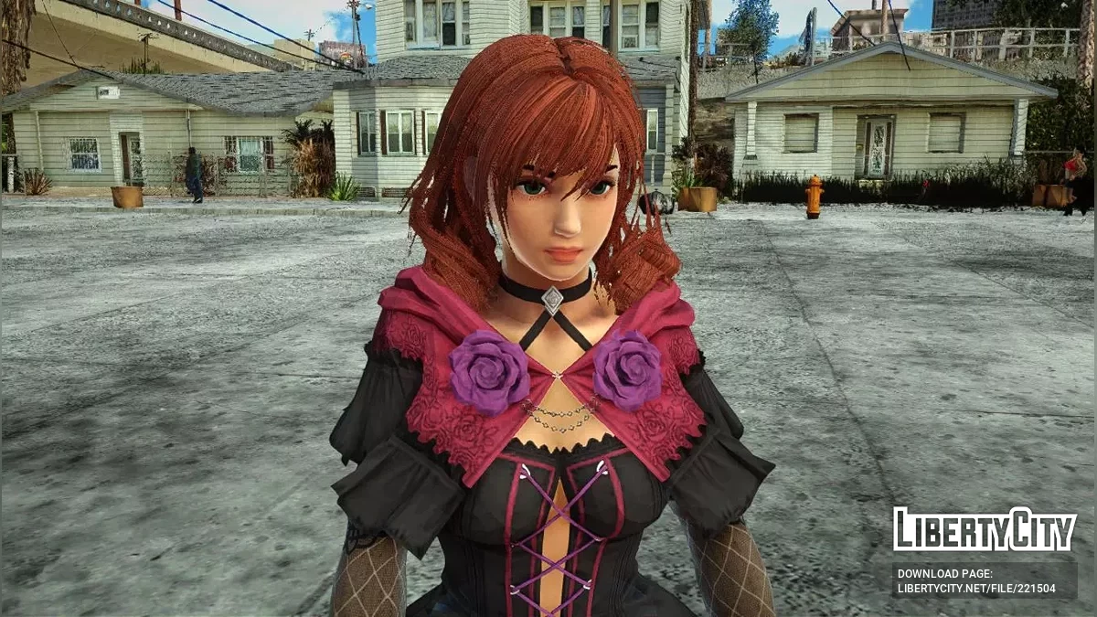Емі з Soul Calibur VI / GTA San Andreas