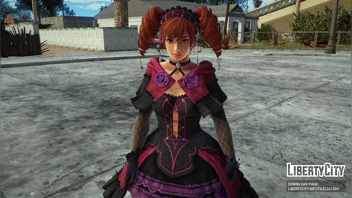 Емі з Soul Calibur VI / GTA San Andreas