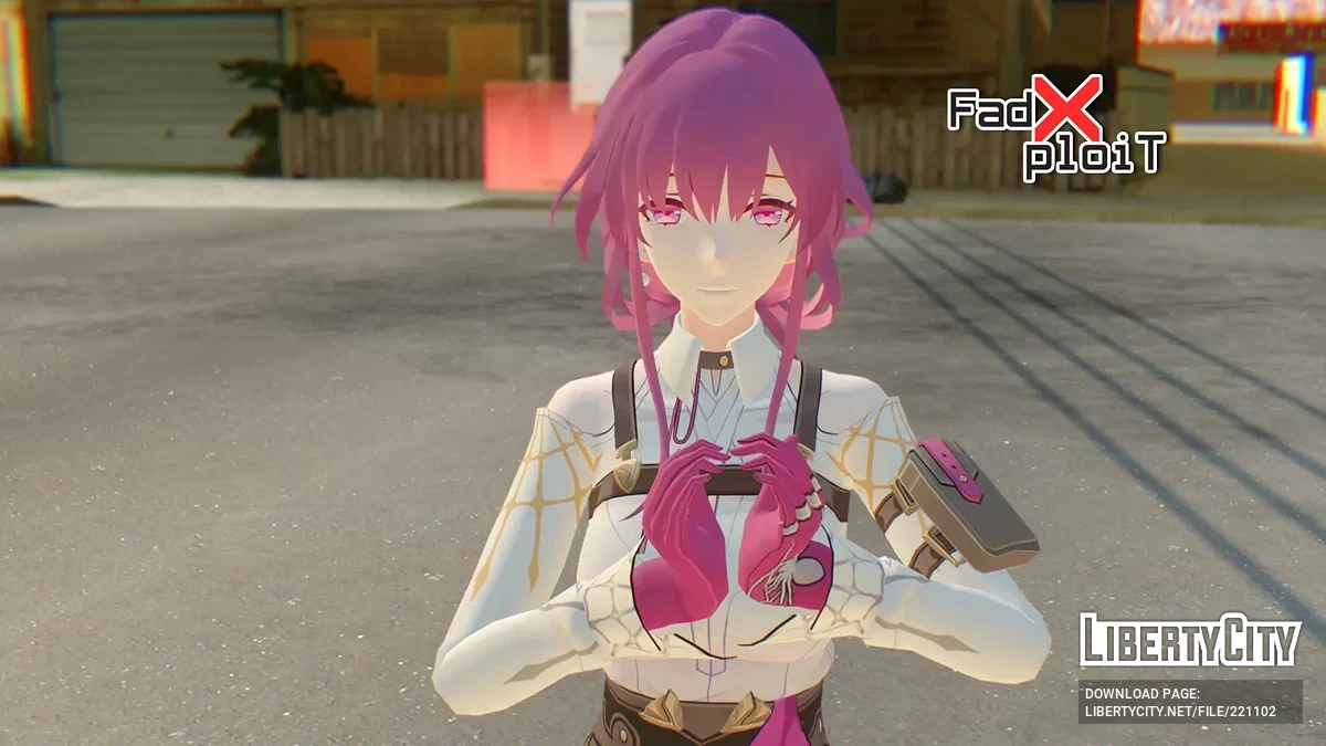 Kafka 2 from Honkai: Star Rail / GTA San Andreas