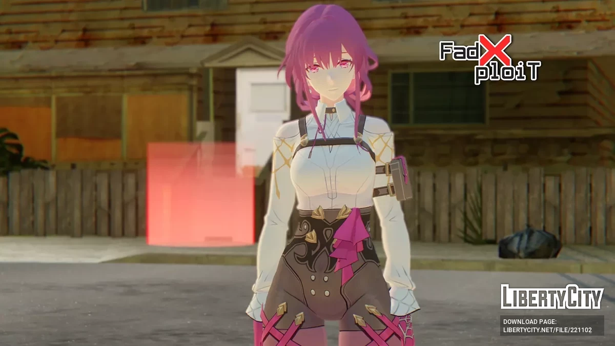Kafka 2 from Honkai: Star Rail / GTA San Andreas