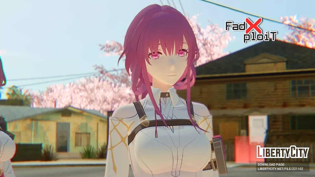 Kafka 2 from Honkai: Star Rail / GTA San Andreas