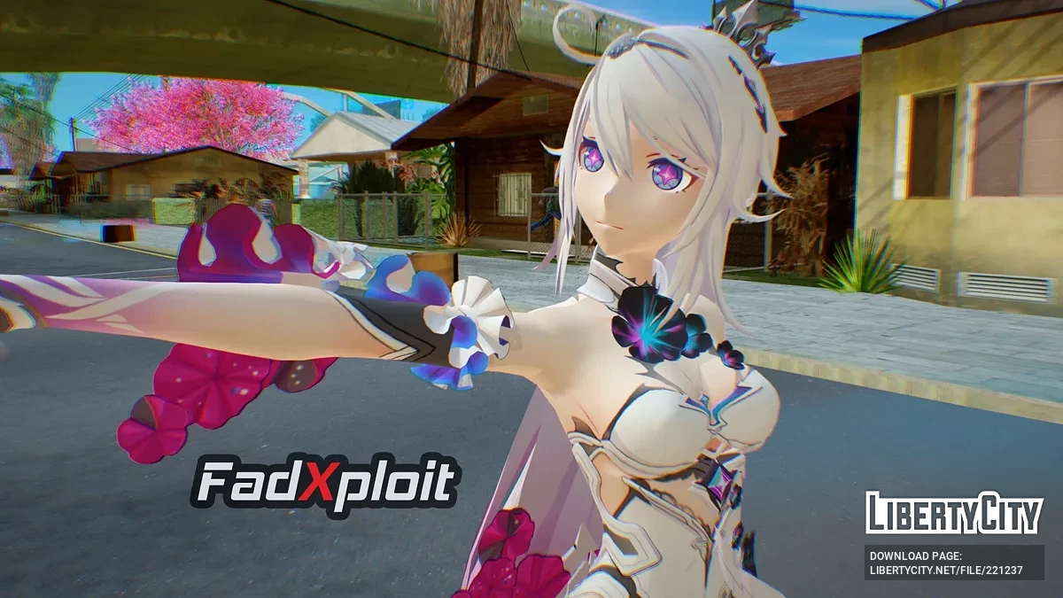 Kiana - Oberste Herzogin der Endgültigkeit aus Honkai Impact / GTA San Andreas