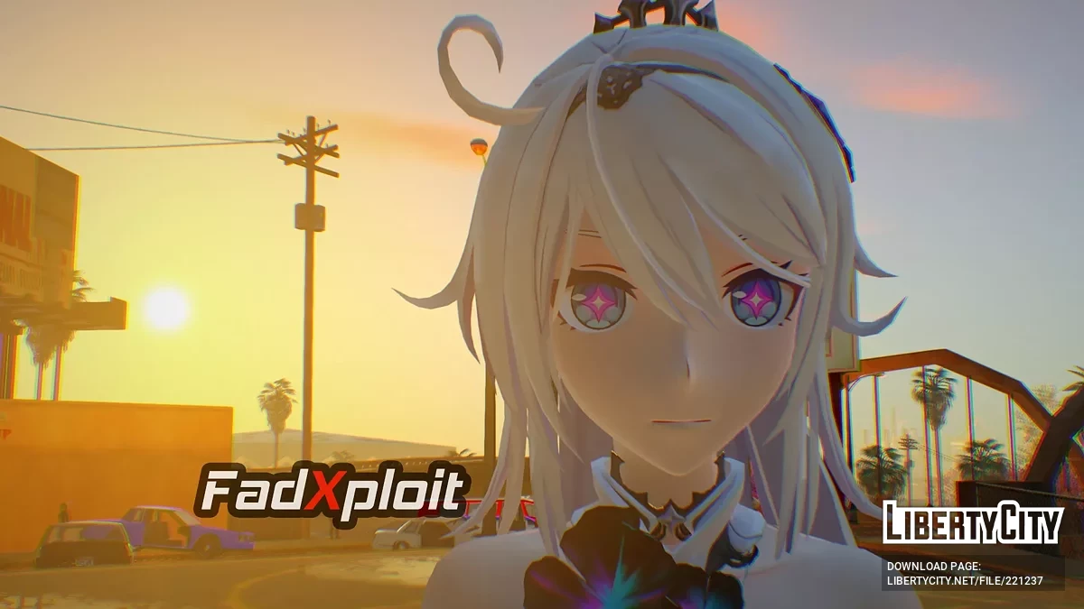 Kiana - Oberste Herzogin der Endgültigkeit aus Honkai Impact / GTA San Andreas