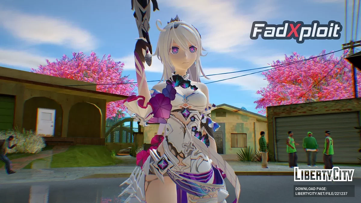 Kiana - Oberste Herzogin der Endgültigkeit aus Honkai Impact / GTA San Andreas