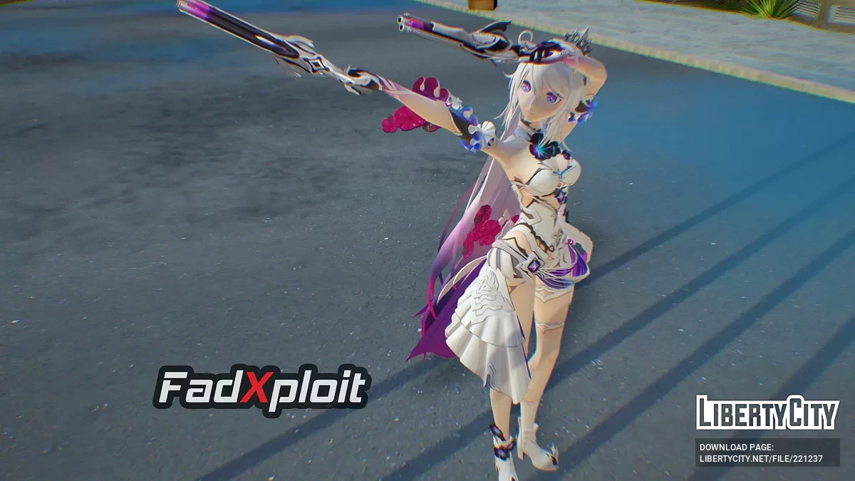 Kiana - Oberste Herzogin der Endgültigkeit aus Honkai Impact / GTA San Andreas